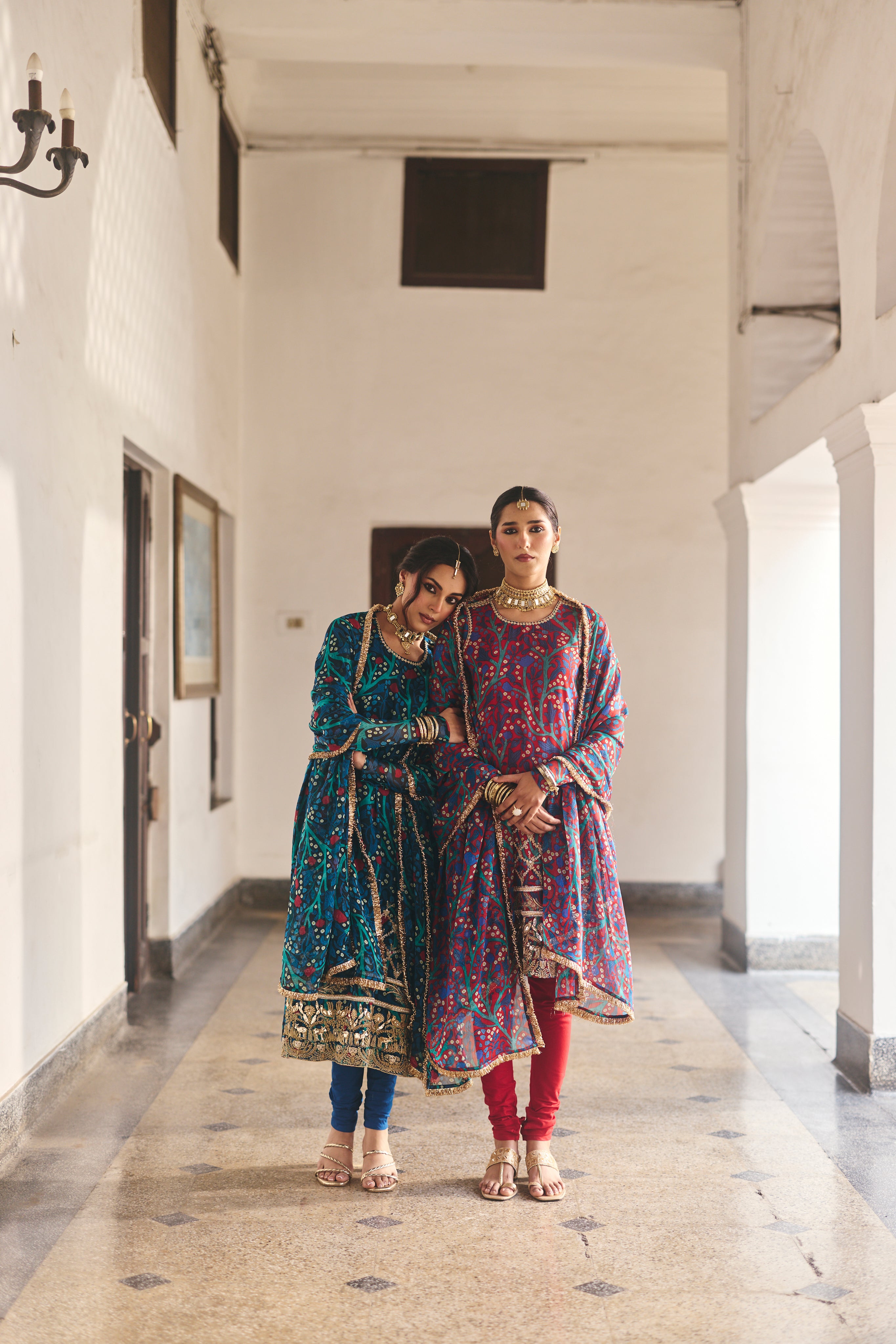 Neelanjana Heritage Embroidered Ensemble